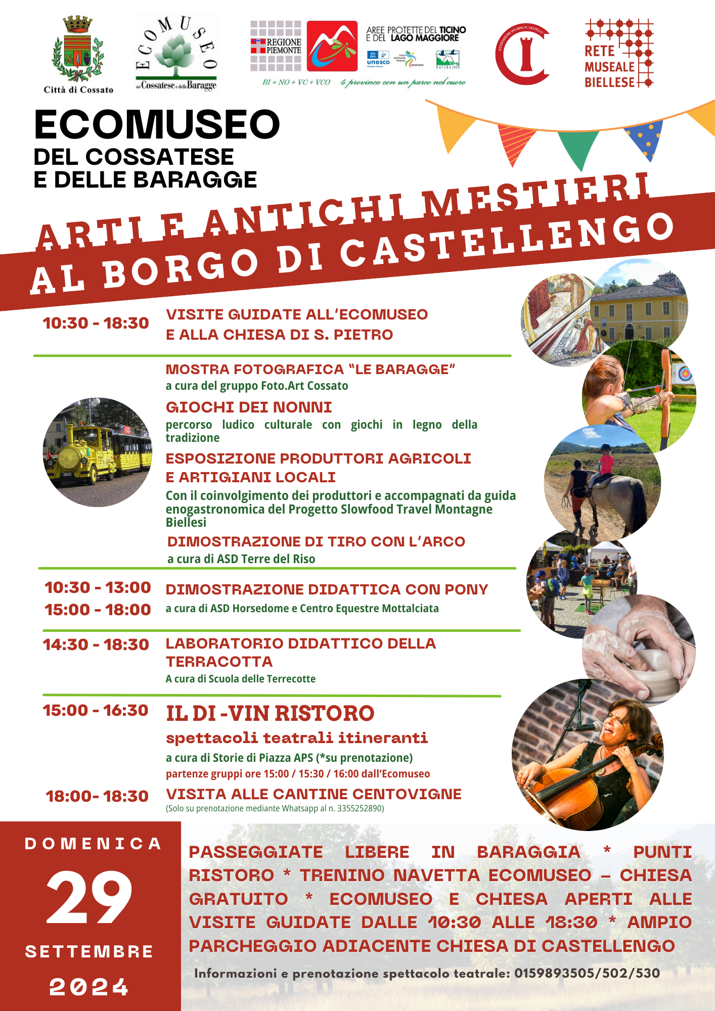 Arti e antichi mestieri al borgo di Castellengo