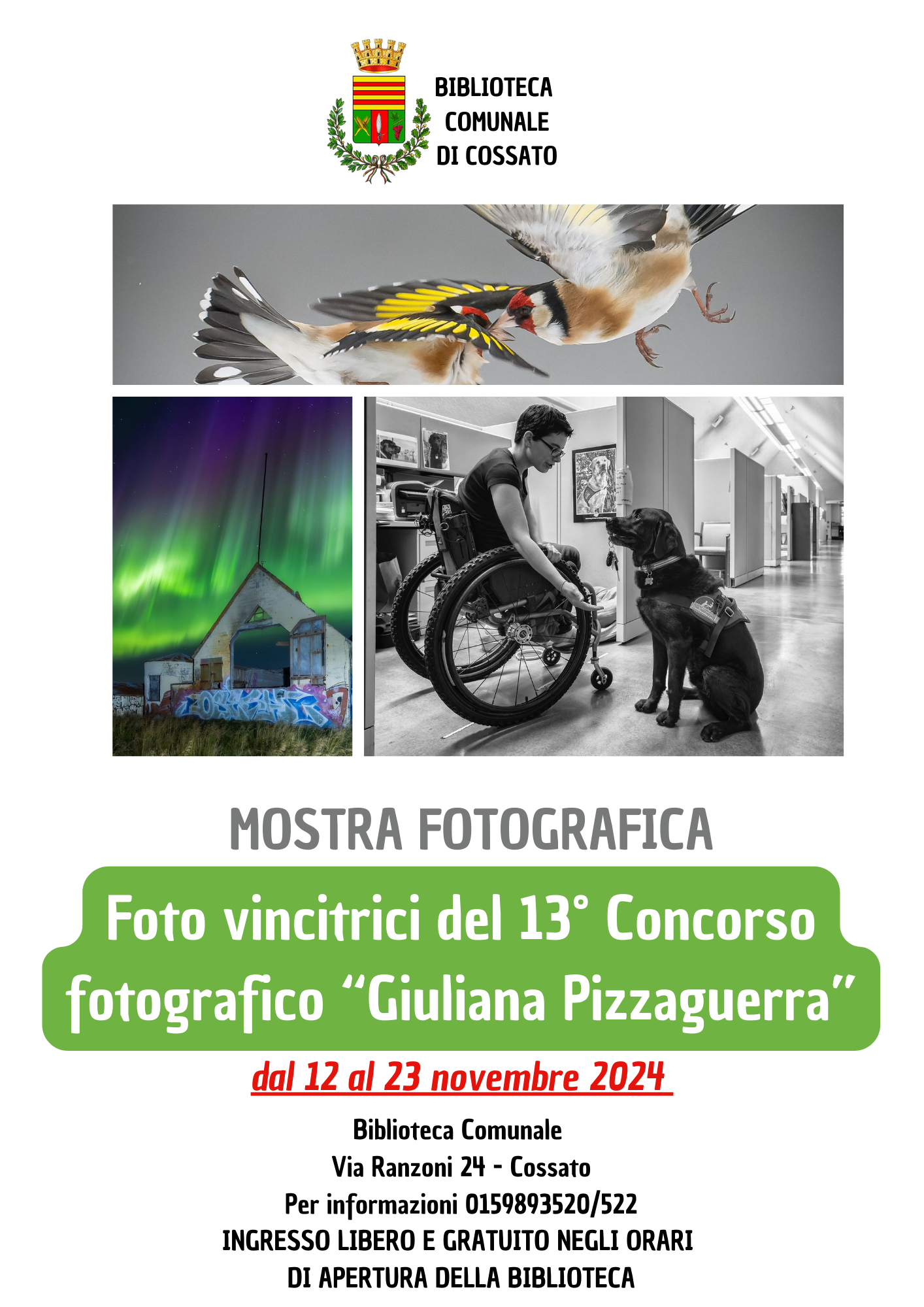 13°  CONCORSO MOSTRA FOTOGRAFICA "GIULIANA PIZZAGUERRA"