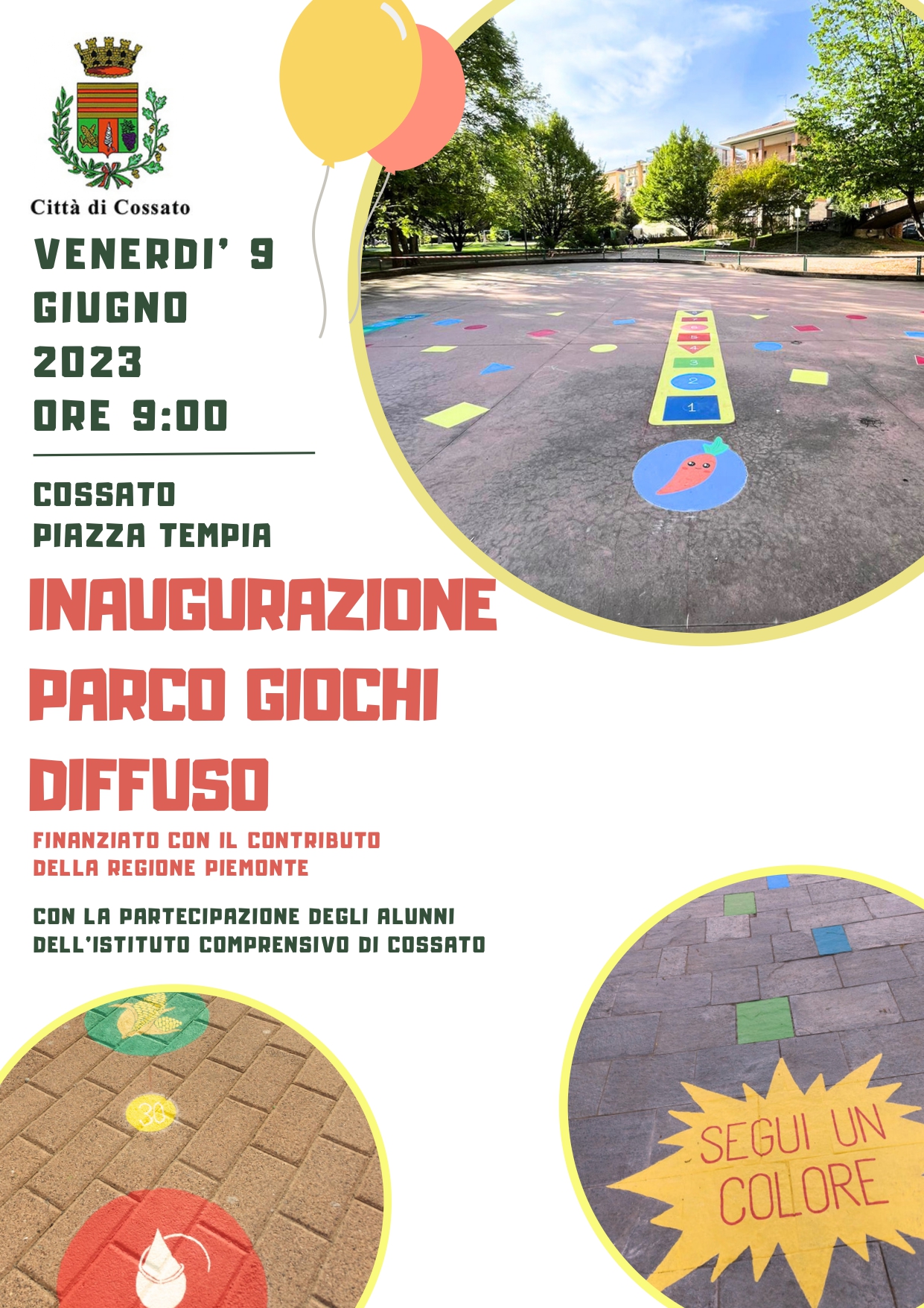 INAUGURAZIONE PARCO GIOCHI DIFFUSO