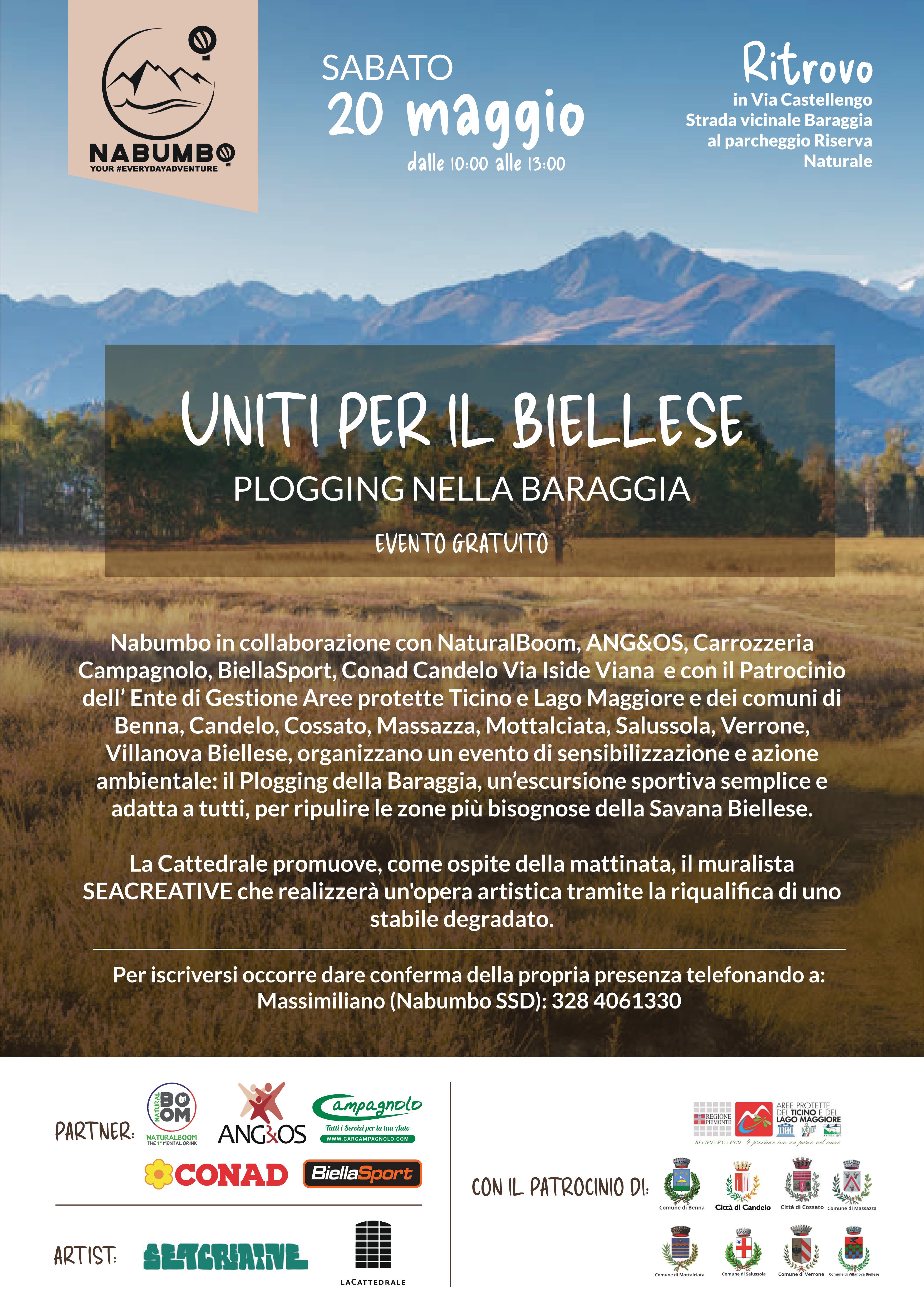 UNITI PER IL BIELLESE - PLOGGING NELLA BARAGGIA