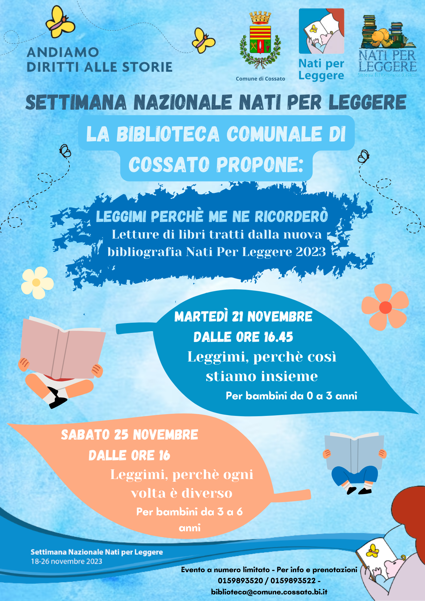 SETTIMANA NAZIONALE NATI PER LEGGERE 