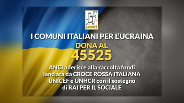 Campagne raccolta fondi in soccorso alla popolazione ucraina