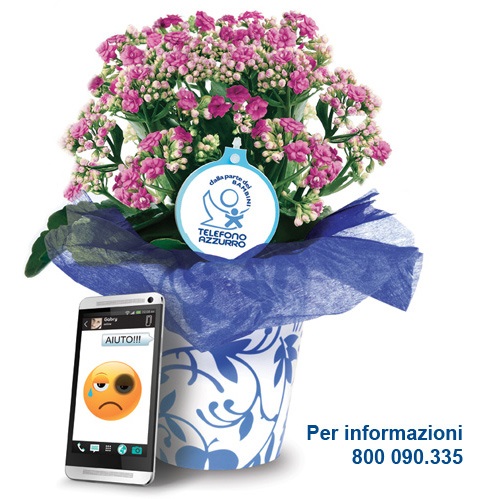 FIORI D'AZZURRO - Un fiore contro gli abusi sui bambini 